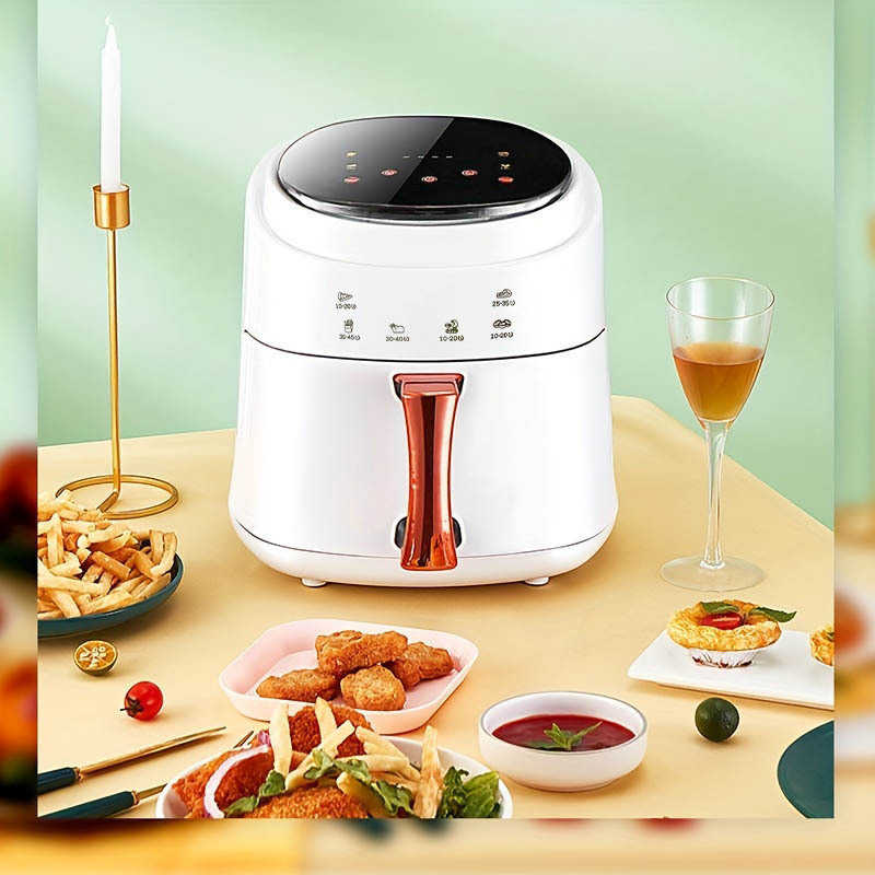 NEW 6.8L High Power Air Fryer, Smokeless Electric Oven with Temperature  Control LED Touch Screen, Electric Grill