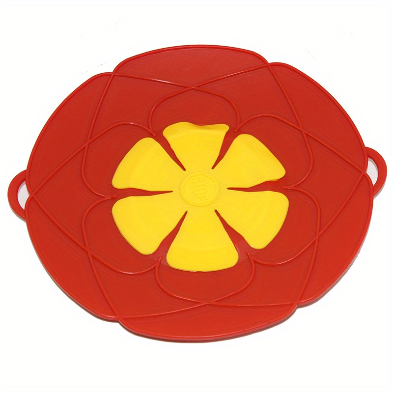 28cm Silicone Anti-overflow Lid ,pot Cover Silicone Spill Stopper Lid,boil  Over Safeguard, Multi-function Kitchen Tool