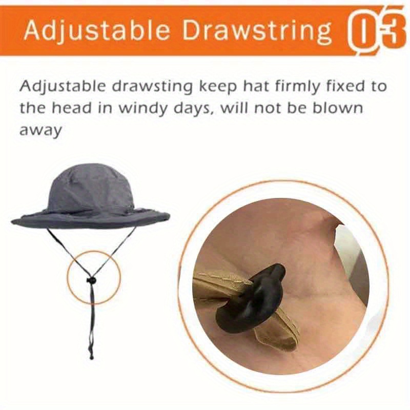 Outdoor Breathable Sunscreen Anti mosquito Bucket Hat Face - Temu