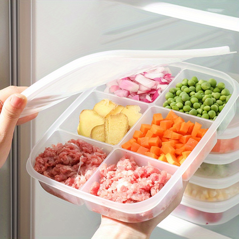 Low Profile Plastic Bacon Box With Lid - Perfect For Cold Cuts, Cheese, And  - Keeps Food Fresh In The Refrigerator - Temu Italy