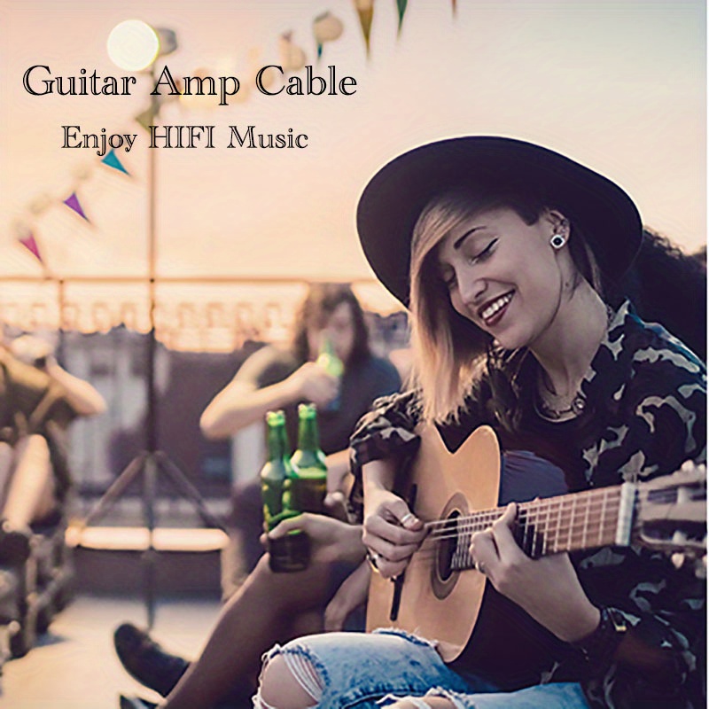 Cable Trs 1/4 Cuerdas Guitarra Instrumento Guitarra - Temu