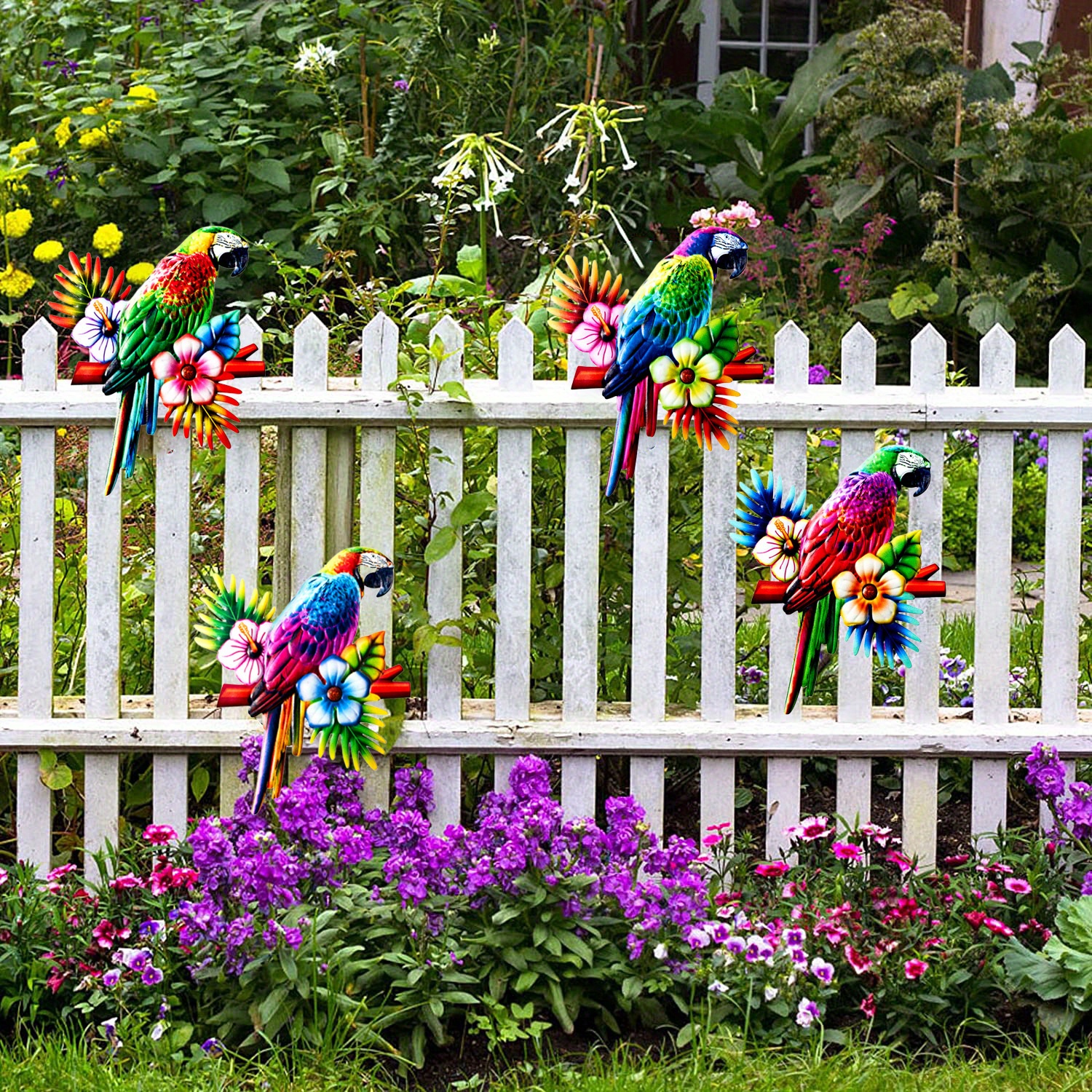 Vibrant Large Metal Parrot Wall Art Perfect Home Room Temu Australia