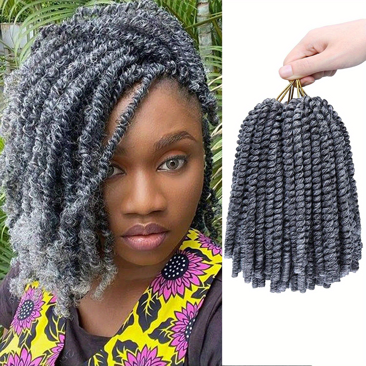 Spring Twist Hair Spring Twist Crochet Hair Butterfly Locs - Temu