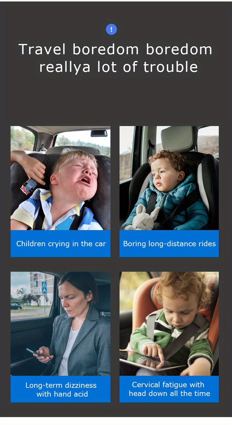 For Phone Holder Model Y/3 Car Rear Seat Car Phone Temu