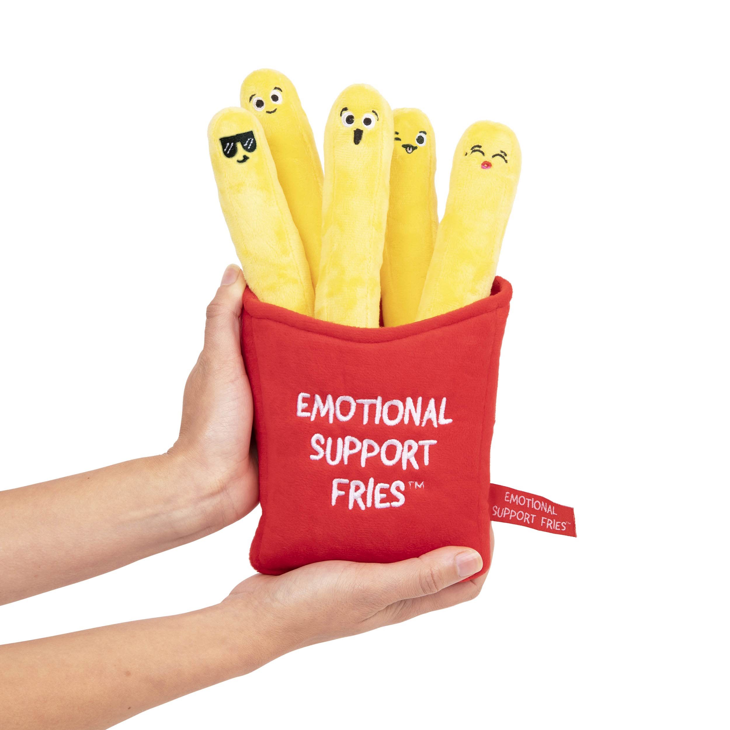 Fat Kid Deals on X: Prime Day Deal!! Emotional Support Fries Plush for  $11.99!   / X