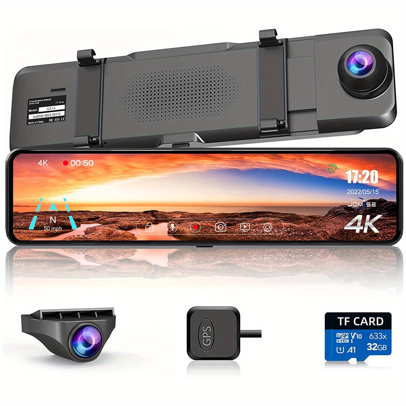 dash camera front and rear