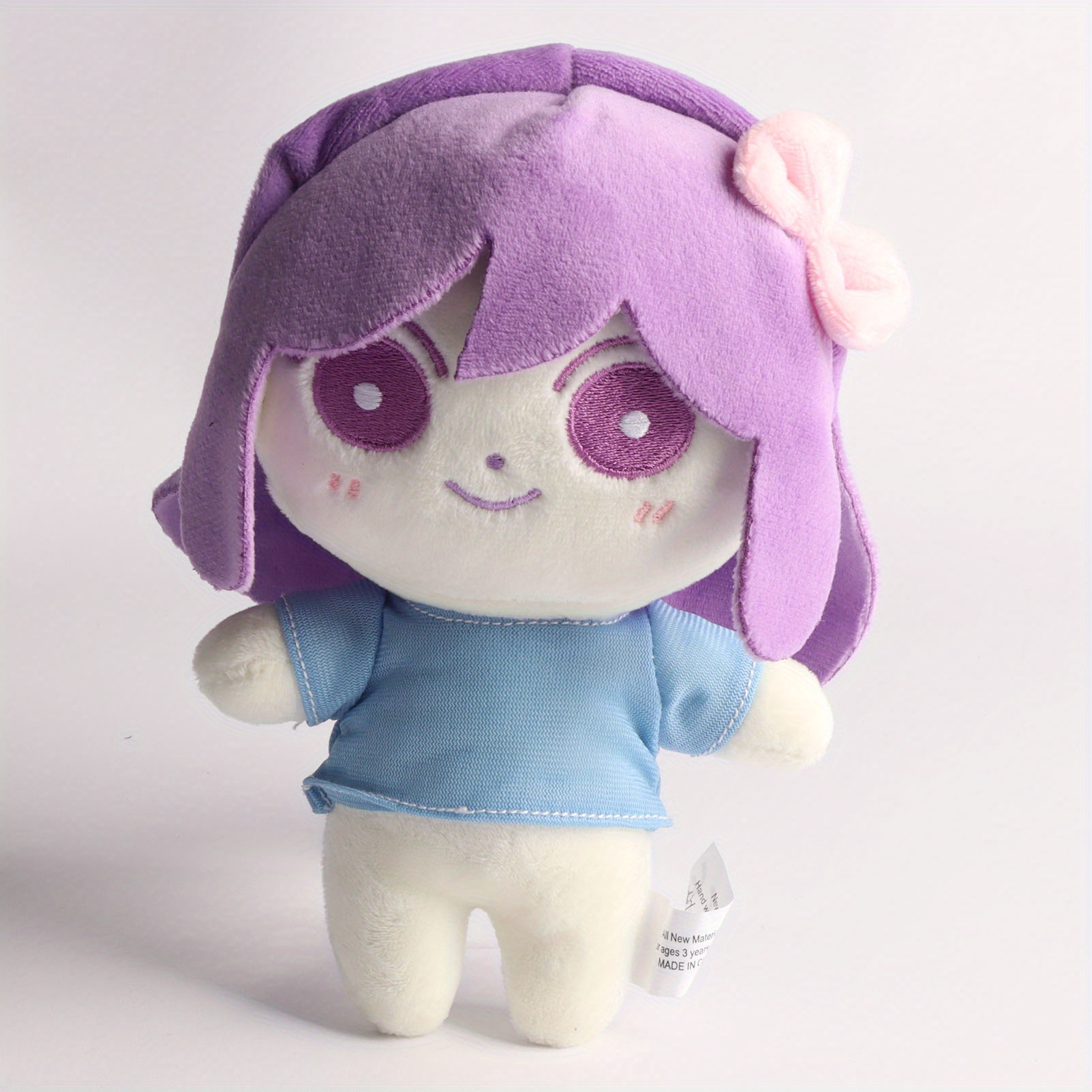 8inch OMORI Sunny Plush Doll Stuffed Pillow Toy Plushies Figure Cute Gifts  Omori Cosplay Props Merch Game OMORI Sunny Plush