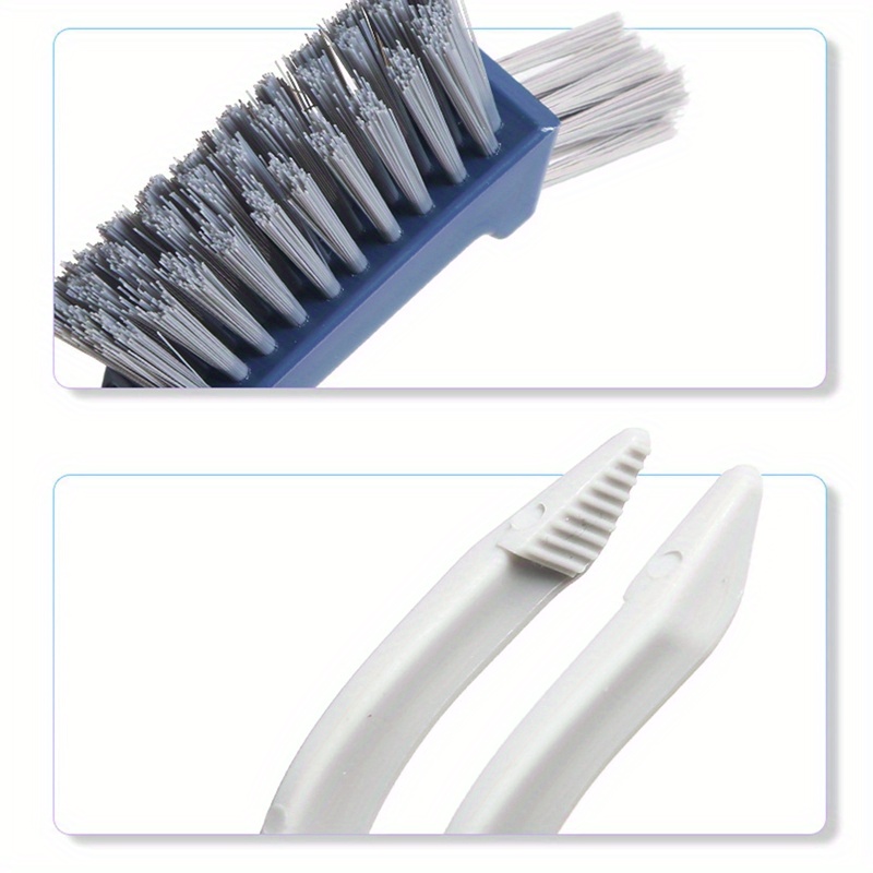 Bathroom Cleaning Brush, Brush, Two-in-one Small Clip Hair Window Cleaning  Brush, Kitchen Multi-function Brush, Cleaning Tools, Cleaning Supplies -  Temu
