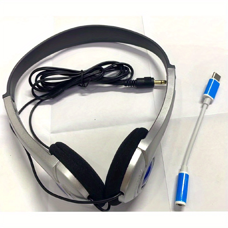 Wired Y2k Headphones 3.5mm Retro Headset Retro Headphone Outdoor Mp3