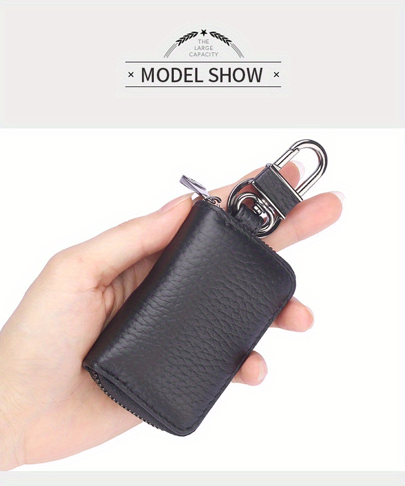 Leder Autoschlüssel Etui Business Key Shell Taille Hängend - Temu