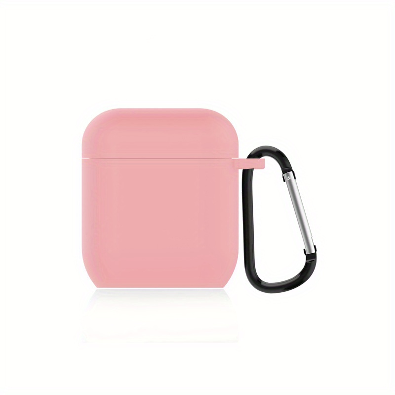 Compatible AirPods Case Cover Silicone Protective Skin for Apple Airpod  Case 2nd &1st Generation (2 Pack) (Pink-Turquoise)