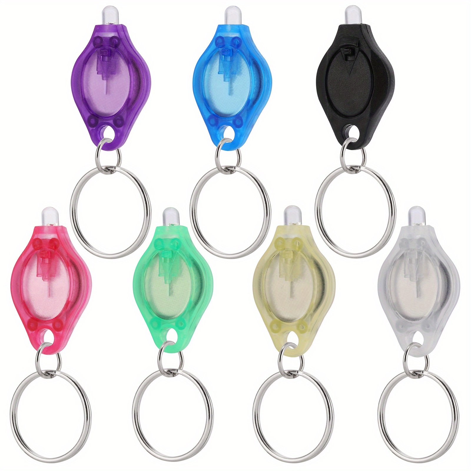 Alonefire F5 Multicolored Cool White Light 22000mcd Led Keychain Light
