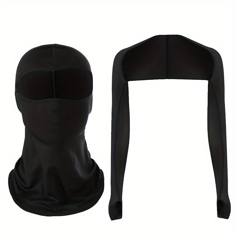 Sun Protection Shawl & Face Mask Set - Stay Safe Outdoors
