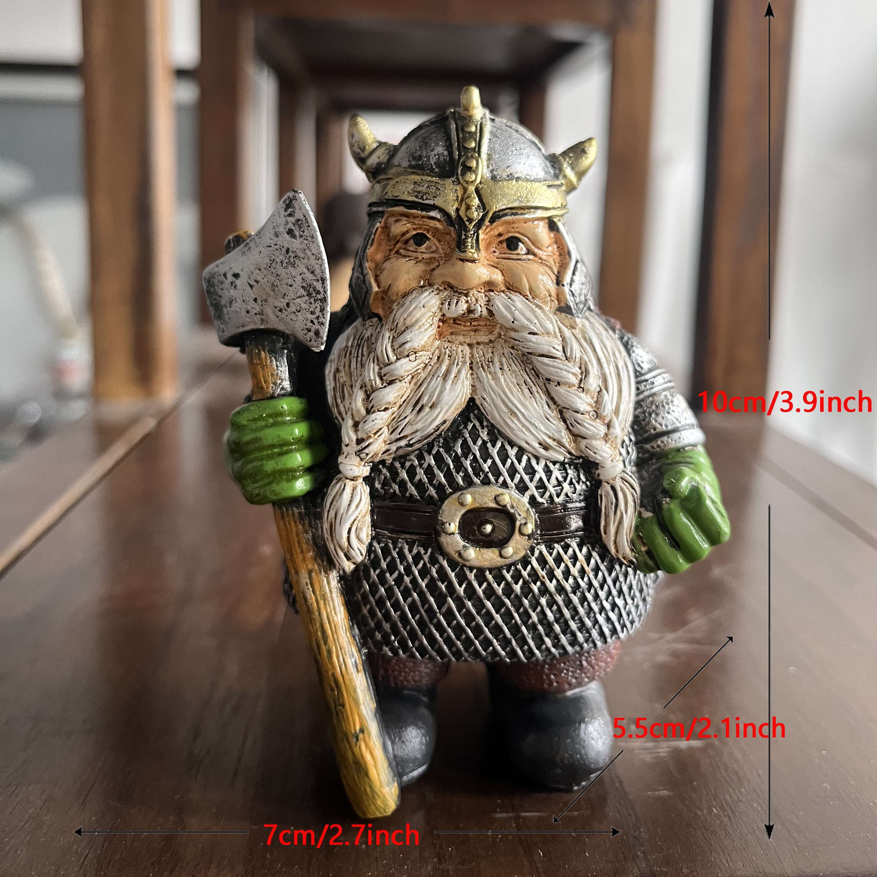 Metal Viking Gnome Decoration Yard Decor Metal Yard Art - Temu