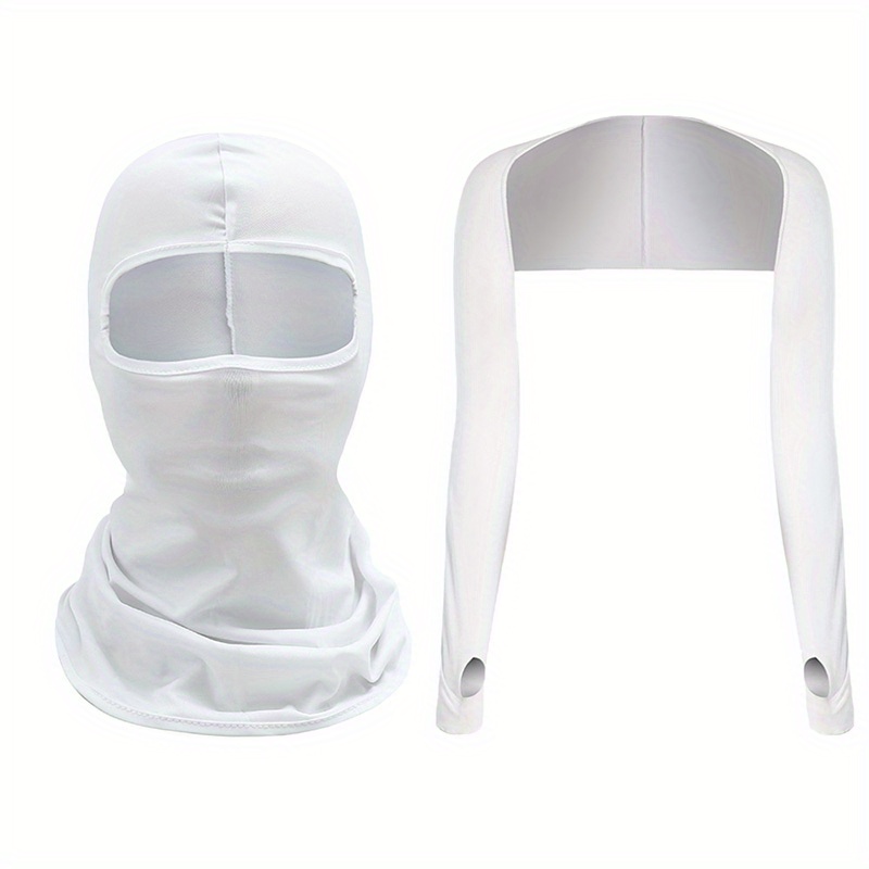 Sun Protection Shawl & Face Mask Set - Stay Safe Outdoors