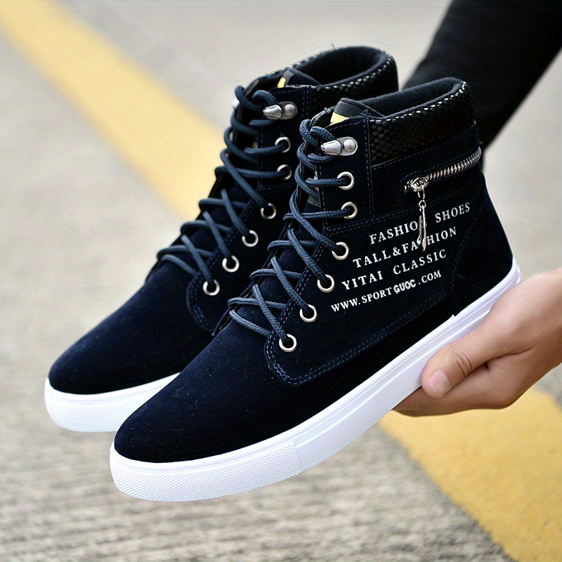 Unisex Canvas Shoes for Men High Top Sneakers Casual Sport Shoes