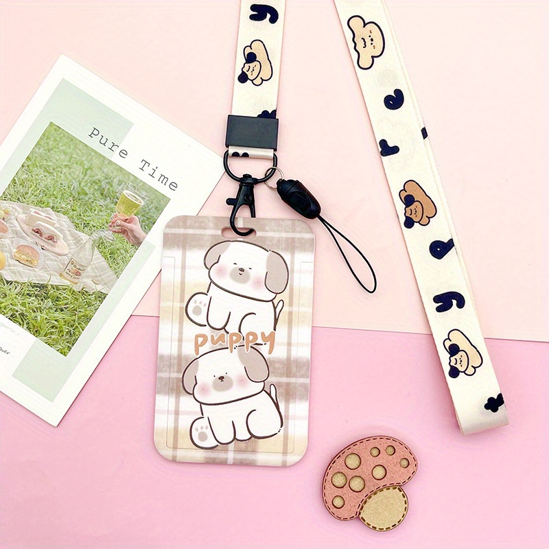 1PC Kawaii ID Card Holder Lanyard – my kawaii office