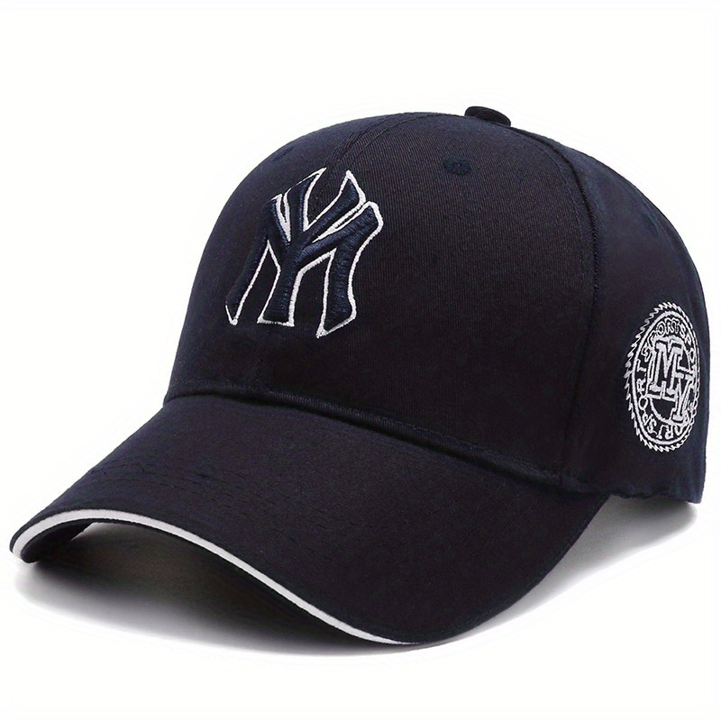 New York Hat Fashion Adjustable Baseball Cap Summer UV Protection Running  Hats for Men Women Teenager