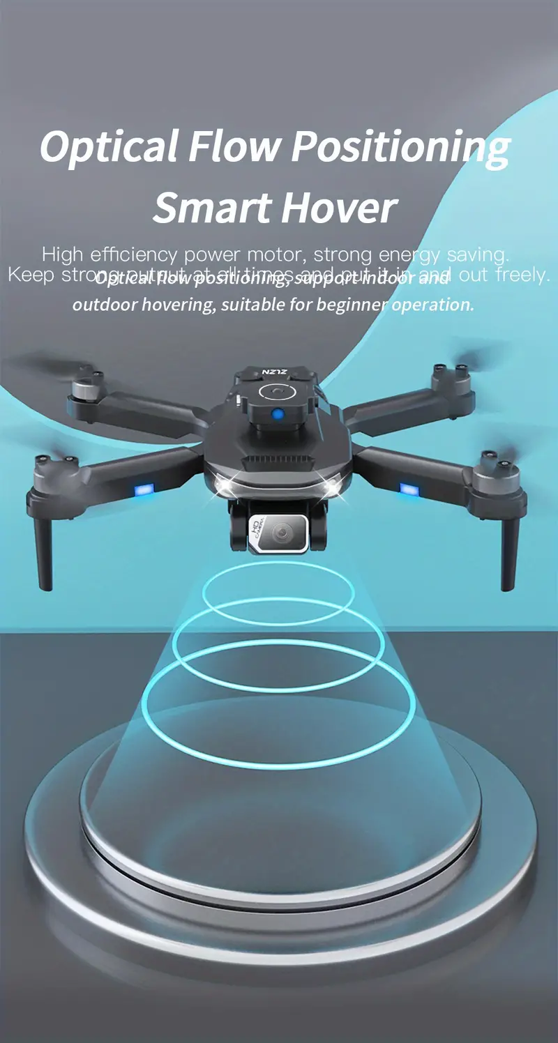 hd dual camera drone obstacle avoidance optical flow positioning headless mode one key take off landing 5g image transmission gesture photography waypoint flight includes carrying bag details 5