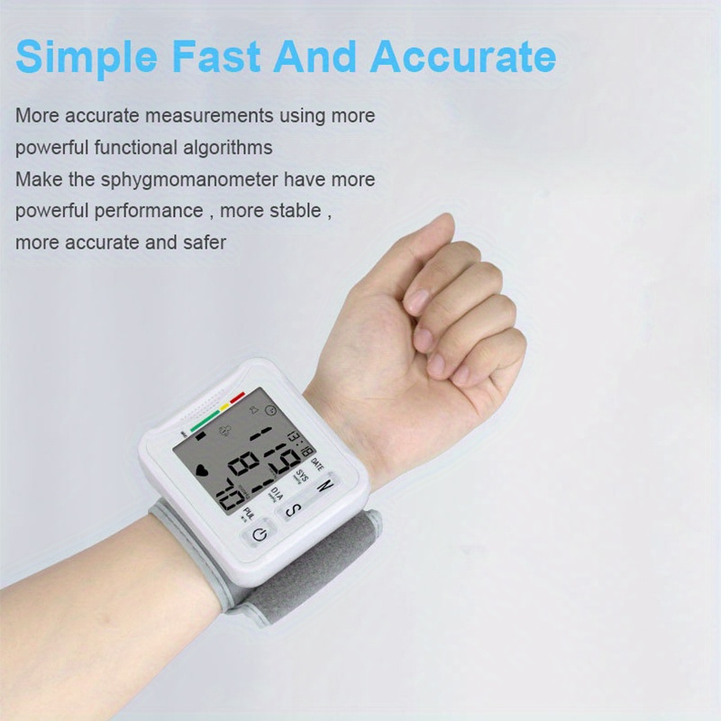 HOMTEC - Electrical Wrist Blood Pressure Monitor