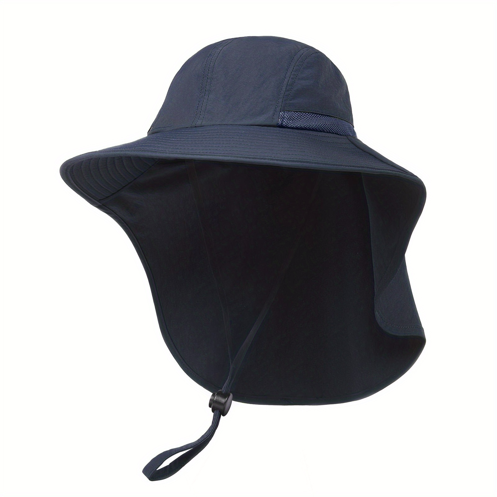 Wide Brim Hiking Hat Women Men With Neck Flap Sun Uv Protection Summer  Outdoor Hat For Fishing Gardening Safari - Jewelry & Accessories - Temu