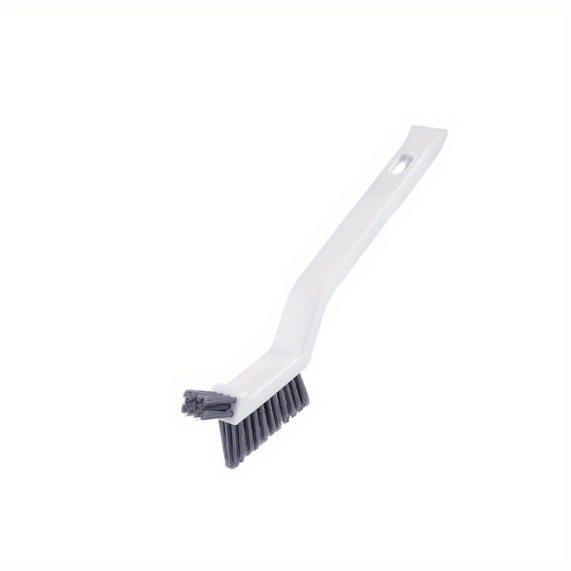 Hard Crevice Cleaning Brush Hard Bristled Multifunctional Cleaning Brush  Tool Built-In Dirt Clip And Curved Handle Hard Bristle Crevice Cleaner Brush  relaxing
