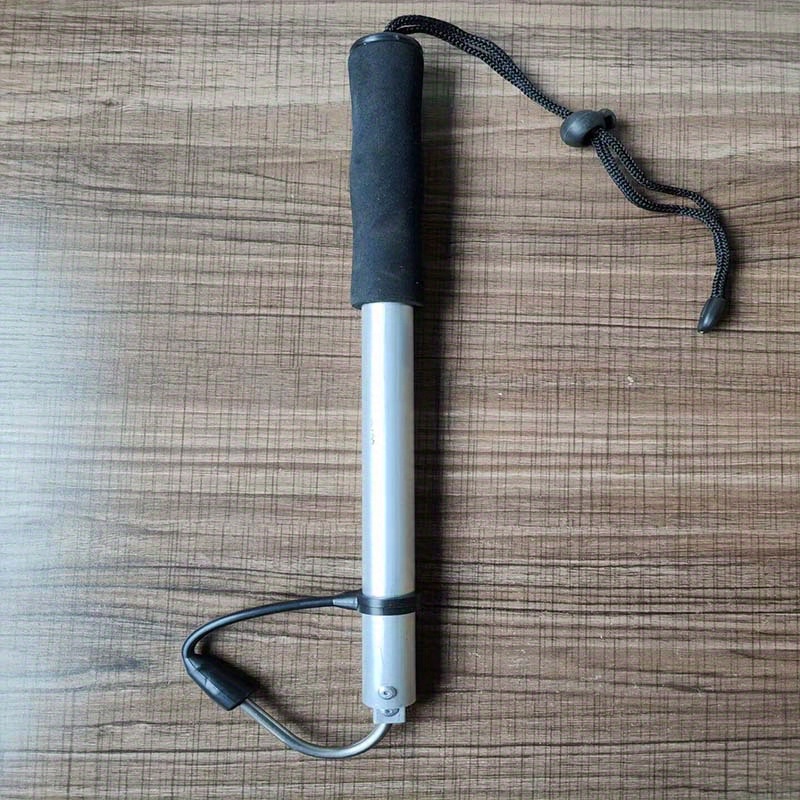Stainless Steel Telescopic Fishing Gaff with Ice Sea Spear and Tackle Hook  - Perfect for Catching Big Fish