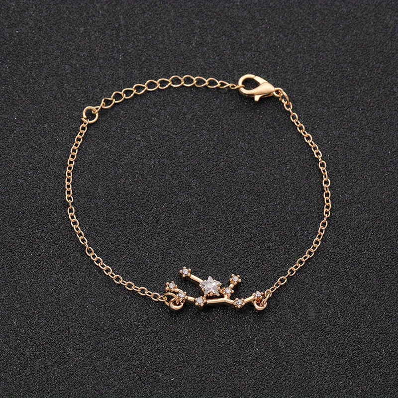 Zodiac constellation clearance bracelet