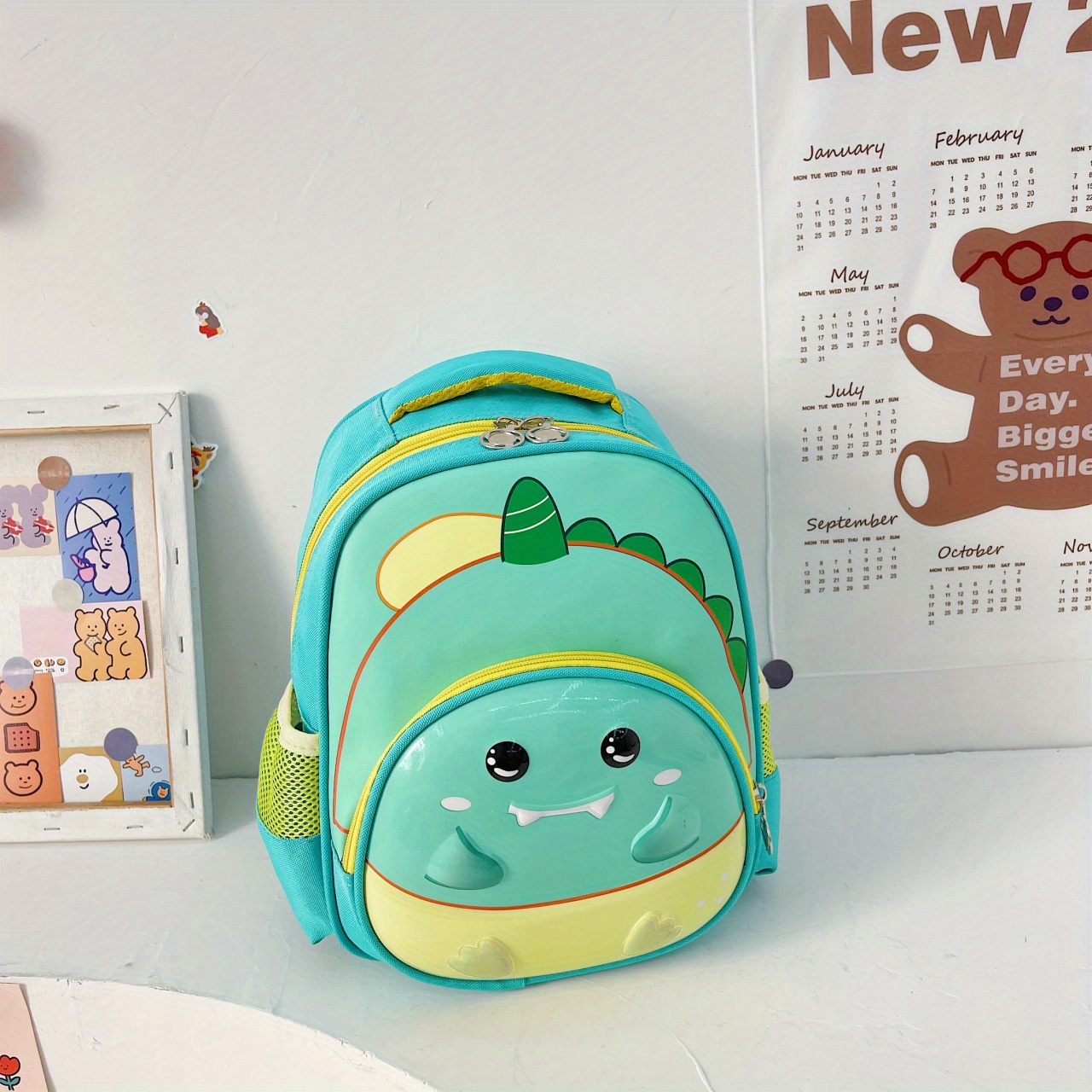 Dinosaur Backpack for Boys, 12 Toddler Preschool Kids Bookbag, Cute Animal  Kindergarten Schoolbag 12 Dinosaur Green