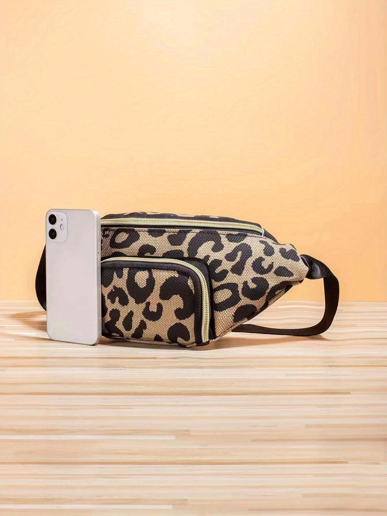 Messenger Bag Waist Bag Chest Bag Printed Plaid Leopard Print  Multifunctional Outdoor Sports Bag Cosmetic Mobile Phone Personal Bag  Unisex - Temu Belgium