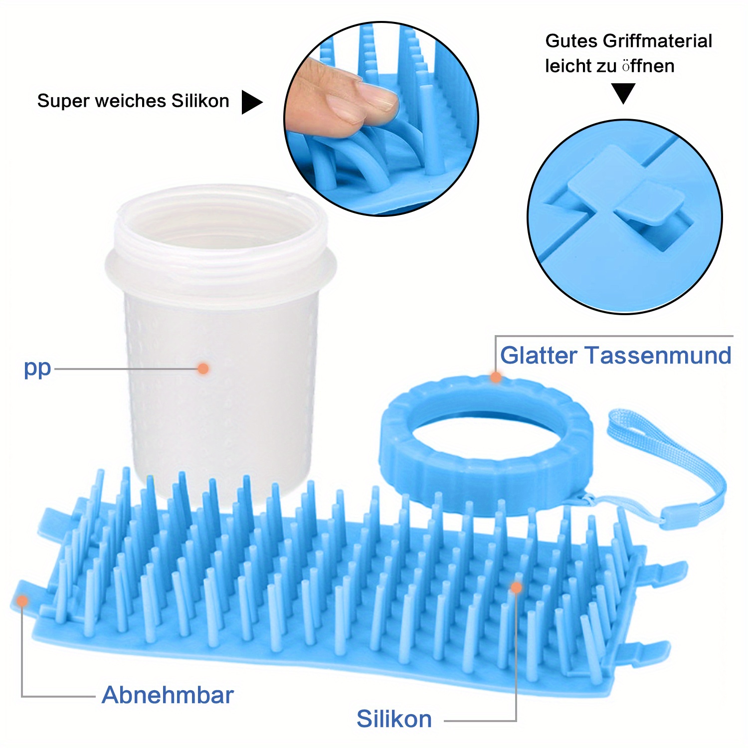 Keep Your Dog's Paws Clean Healthy Portable Pet Claws Temu