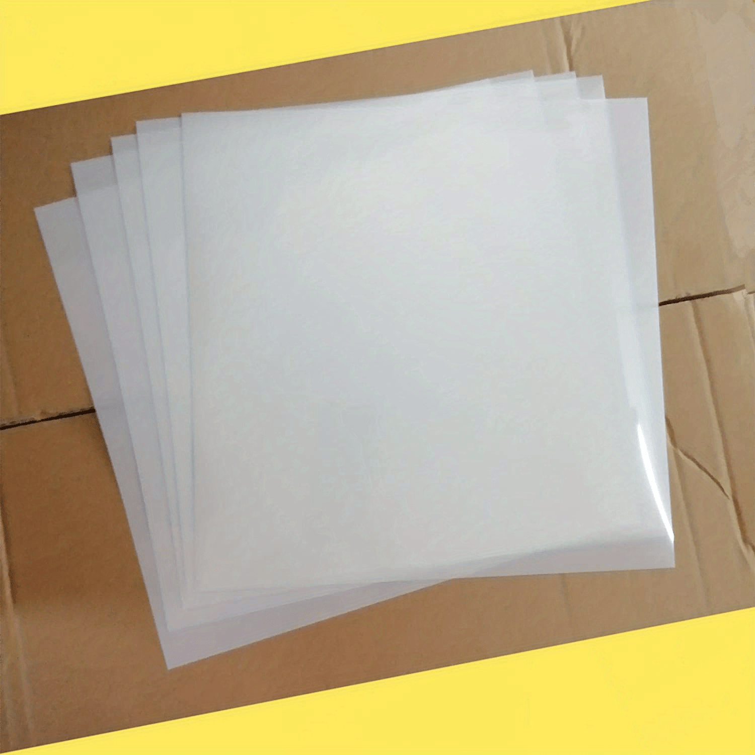 10 Sheets 10 Mil Mylar Sheet 12 X 12 Inch Milky Translucent PET Blank  Stencil Making Sheet For Cricut, Laser Cutting, Gyro-Cut Tool Template  Material