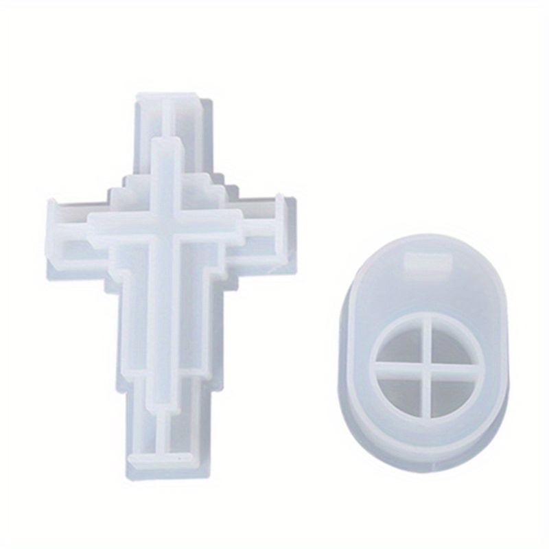 2pcs/set Candlestick Epoxy Mold Diy Candle Candlestick Silicone Casting Mold Diy Resin Candlestick Silicone Mold For Diy Handmade Home Party Decoration