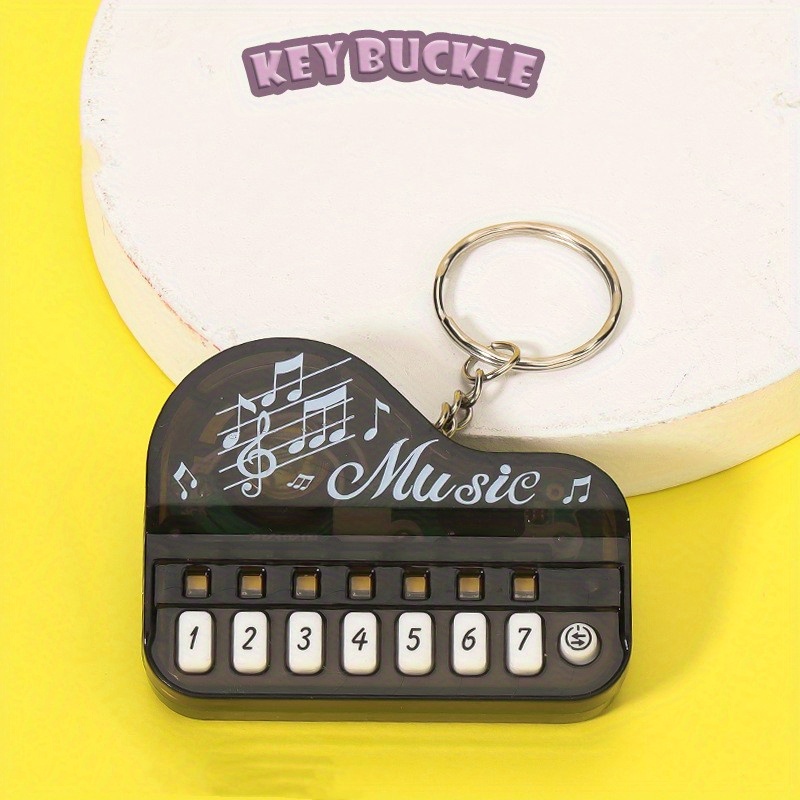 Mini Porte-clés De Piano Électronique Créatif, Pendentif, Jouet Musical  Lumineux, Jeu De Musique, Prononciation, Petit Cadeau De Piano - Temu  Belgium