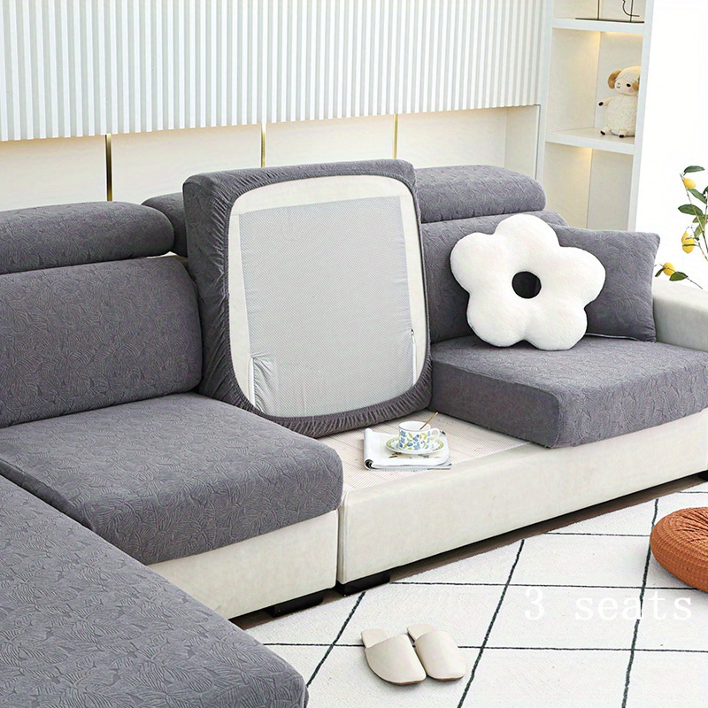 Cushion Cover 48x48cm Luxury Jacquard for Living Room Sofa Office
