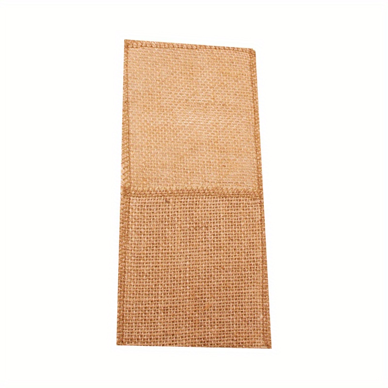 10-pack Jute Burlap Knife Fork Bags - Retro Weddings, Festivals, Home Tables & More!, Halloween