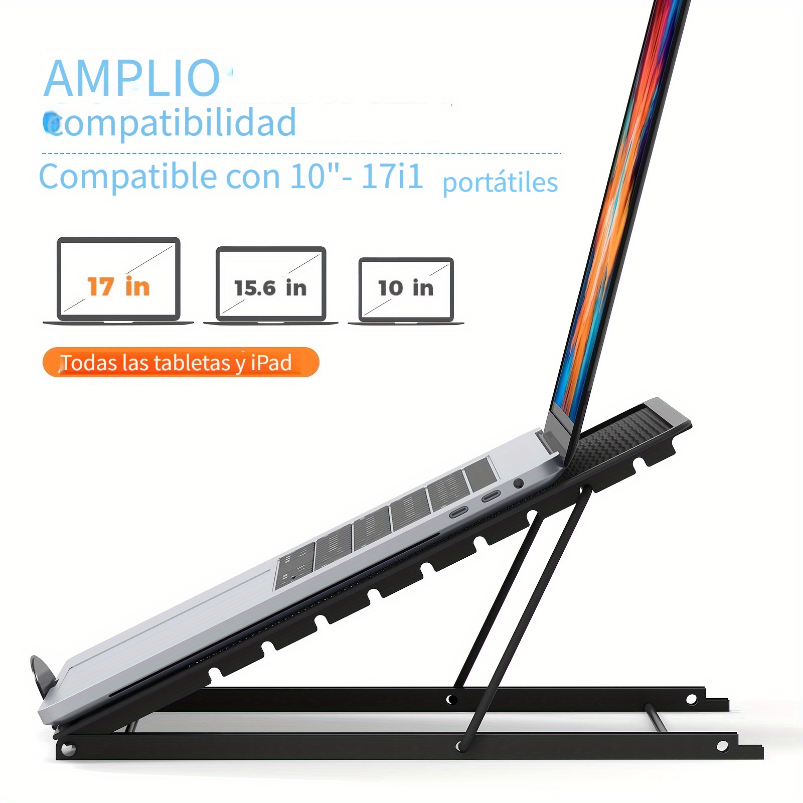 Soporte para laptop para escritorio soporte ajustable para