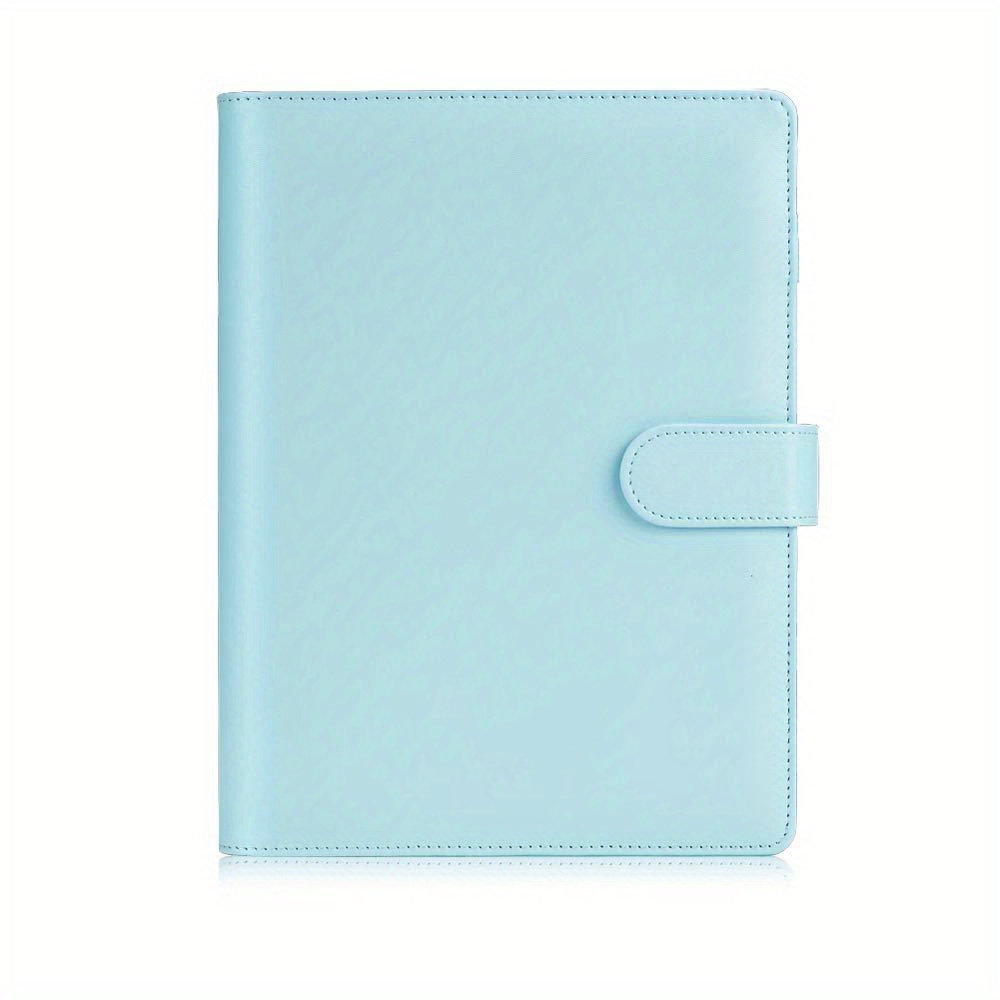 Agenda Diario Con Rilegatura In Pelle Pu A5/a6 A 6 Anelli Con Design  Elegante , Copertura Raccoglitore Organizer Personale Con Chiusura A Fibbia  Magnetica