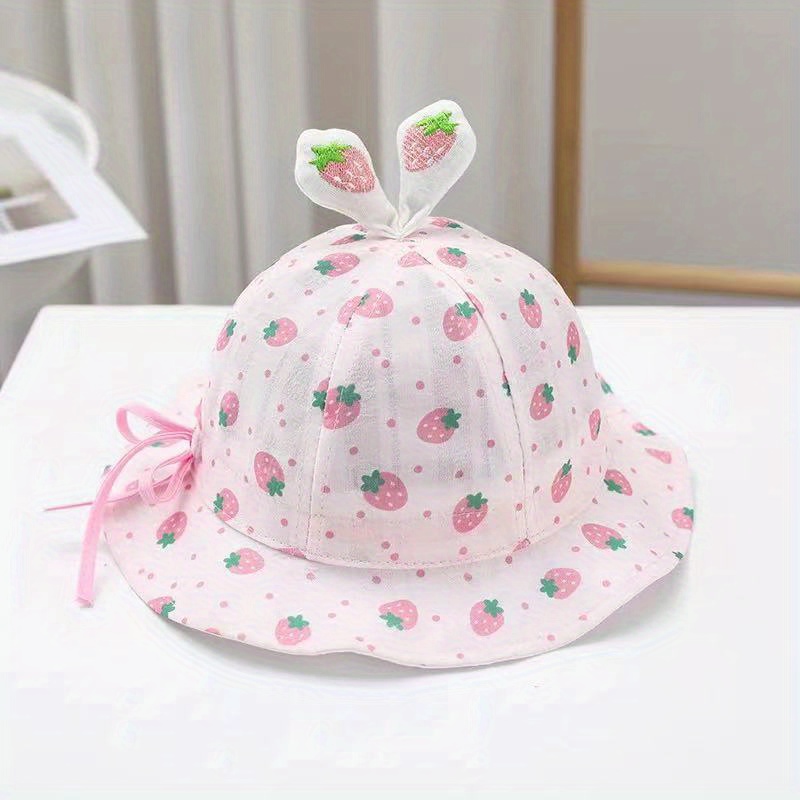 Fruit Bucket Hat for Baby Sun Protection 6 24 Months