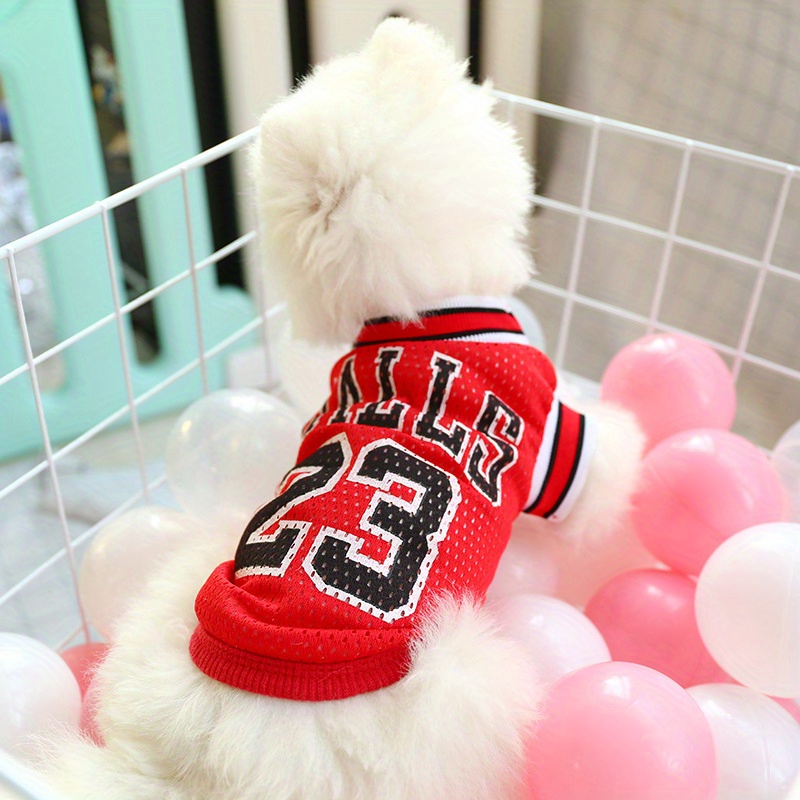 Dog Basketball Vest