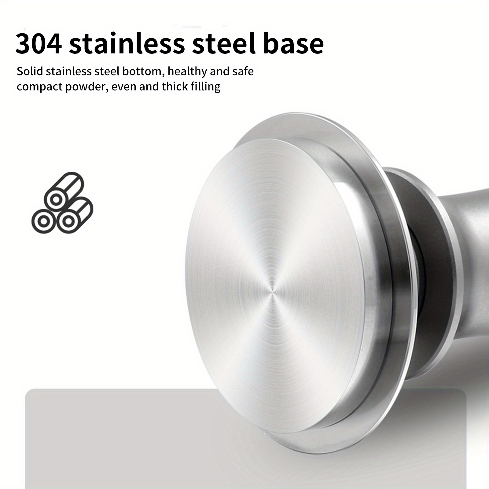 Coffee Tamper Adjustable Depth With Scale Espresso Springs Calibrated