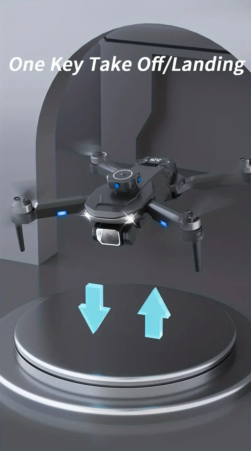 hd dual camera drone obstacle avoidance optical flow positioning headless mode one key take off landing 5g image transmission gesture photography waypoint flight includes carrying bag details 8