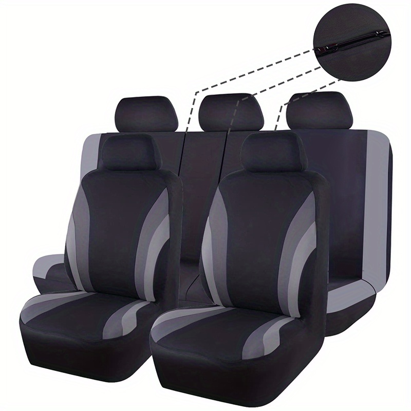 Autositzbezüge Set Frauen Airbag kompatibel 9 teilig Set 3 - Temu Germany