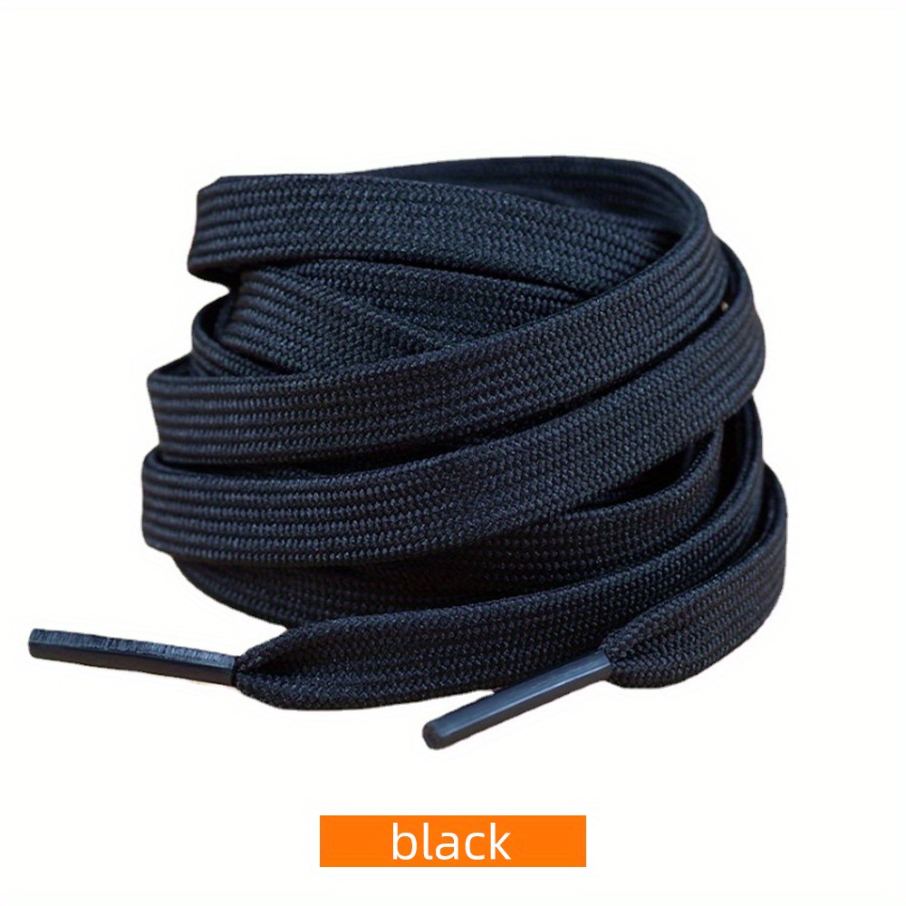 1 Pair No-Tie Shoelaces Quick And Easy Locking System Shoe Ropes Black And  White Spandex Shoelaces For Adults