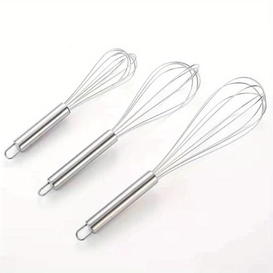 Stainless Steel Whisk, Cooking Mixer, Whisk For Blending, Beating And  Stirring, Enhanced Version Balloon Wire Whisk, Kitchen Gadget, - Temu