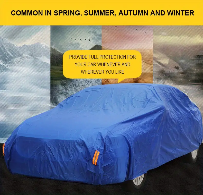Durable Oxford Cloth Car Clothing Car Cover Sun Protection - Temu