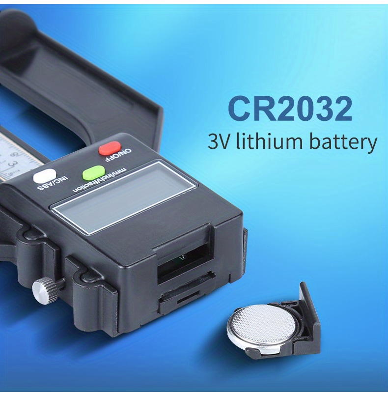 1pc Self Standing Digital Depth Gauge Meter 0 3 15in 0 01mm - Temu New