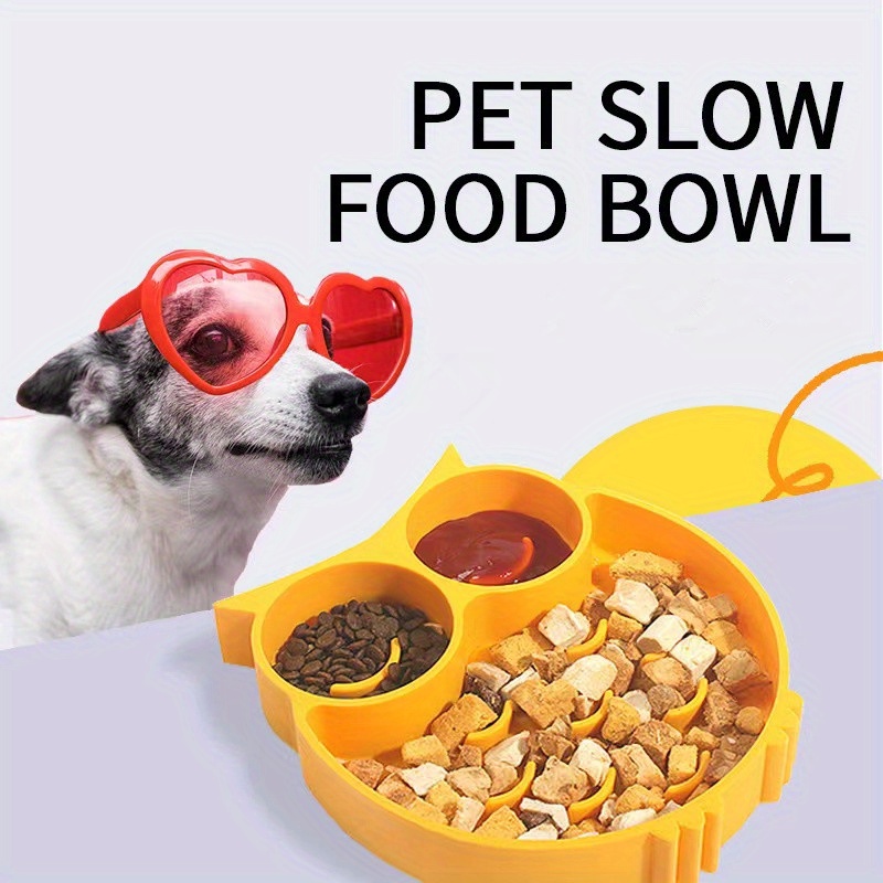 Large Non-slip Puzzle Dog Bowl - Slow Feeder For Medium & Large Dogs -  Prevents Choking! - Temu