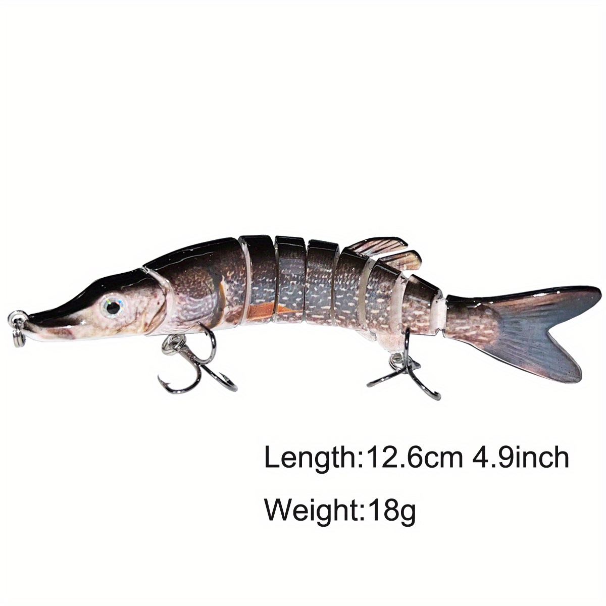 Rapala Jointed Lures - Pike Muskie Zander Perch Trout Salmon Bass Sea  Fishing 