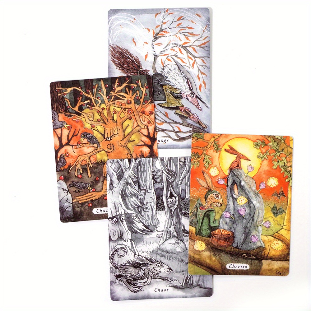 An Enchanted Secrets Wandwood Oracle Cards High Quality - Temu